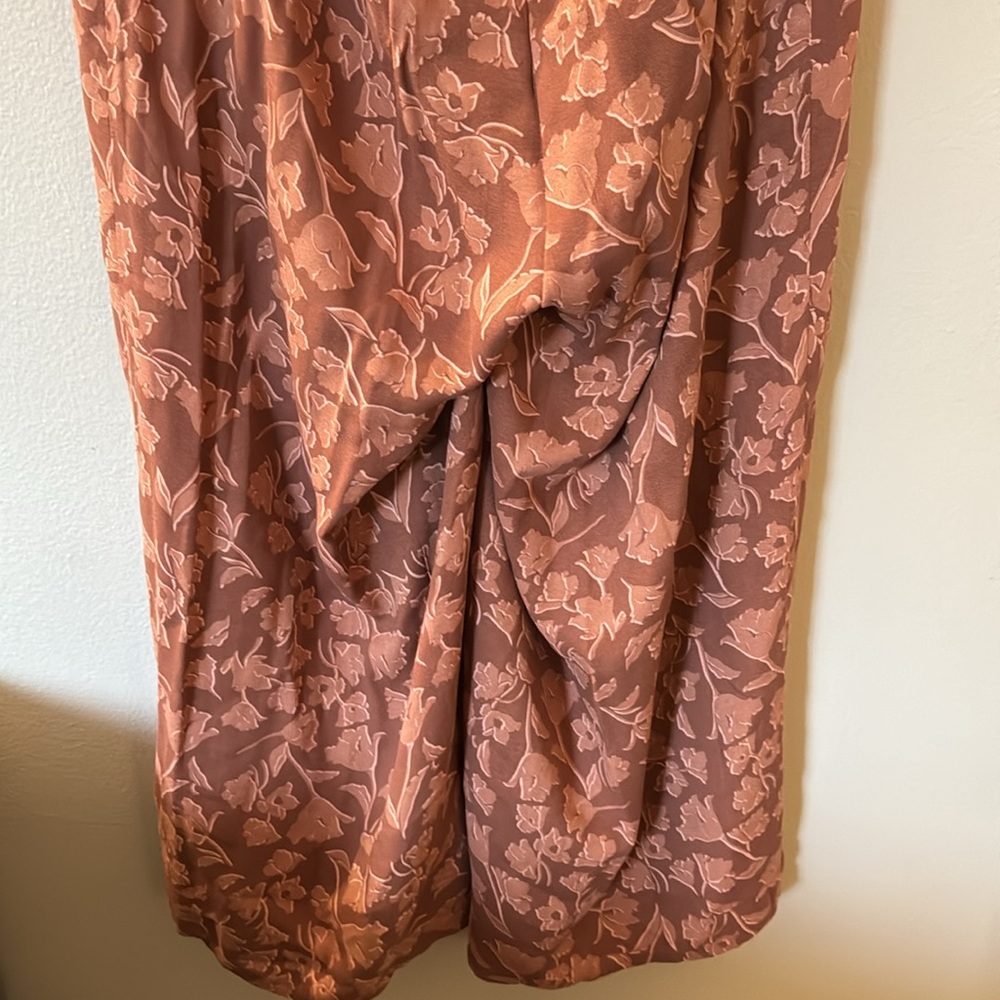 Knot Sisters Petty Jumpsuit in Sienna Tulips Pockets Women's Large Floral - Picture 14 of 16